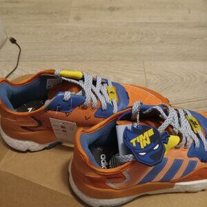 New Adidas Ninja Nite Jogger Shoes Men's, Orange, Size 9.5 Mens Adidas Night Run